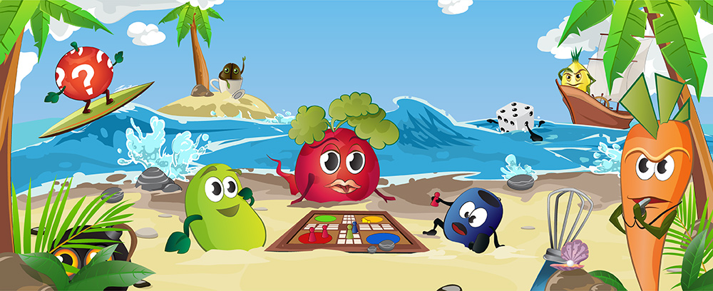 Don't Get Angry Vegetable banner