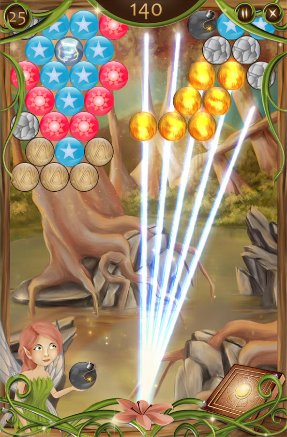Forest Fairy Bubbles Shooter screenshot 3