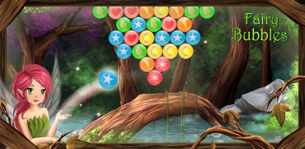 Forest Fairy Bubbles Shooter